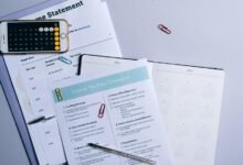financial strategy with bookkeeping