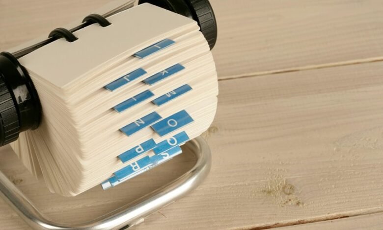 contact record details provided